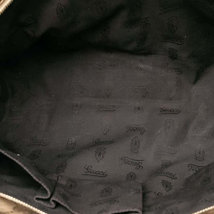 Gucci Medium GG Imprime Tote Gold Canvas Good condition - Model View