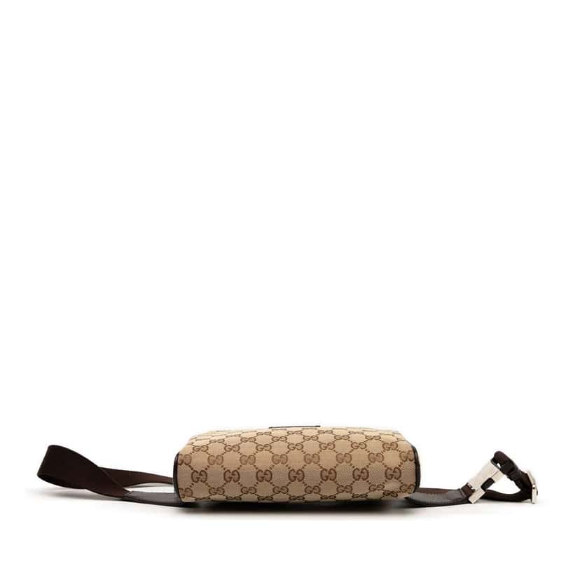 Gucci GG Canvas Belt Bag Brown Canvas Good condition - Inside View