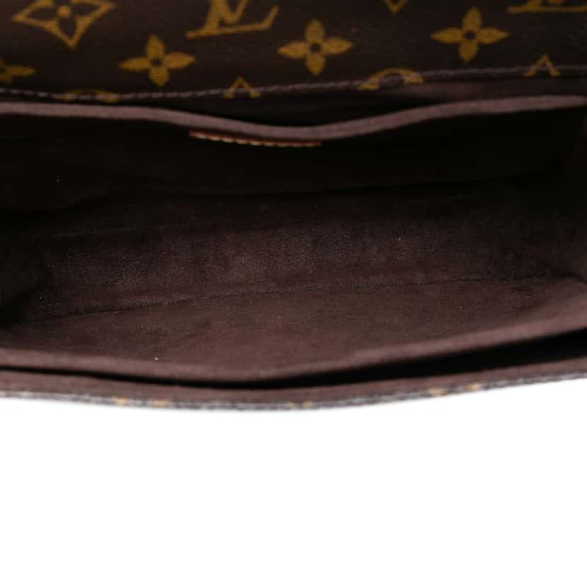 Louis Vuitton Monogram Pochette Metis Brown Good condition - Model View