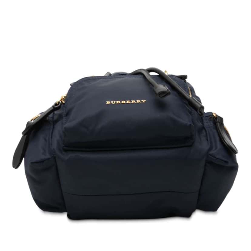 Burberry Small Nylon Rucksack Backpack Blue Good condition - Inside View