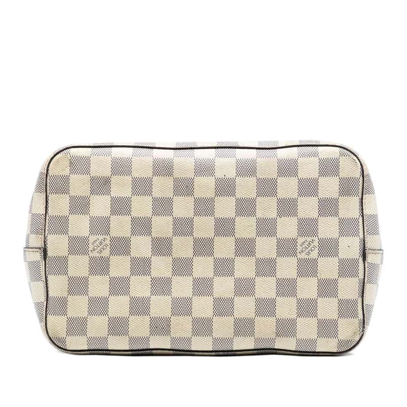 Louis Vuitton Damier Azur Neonoe MM White Good condition - Inside View