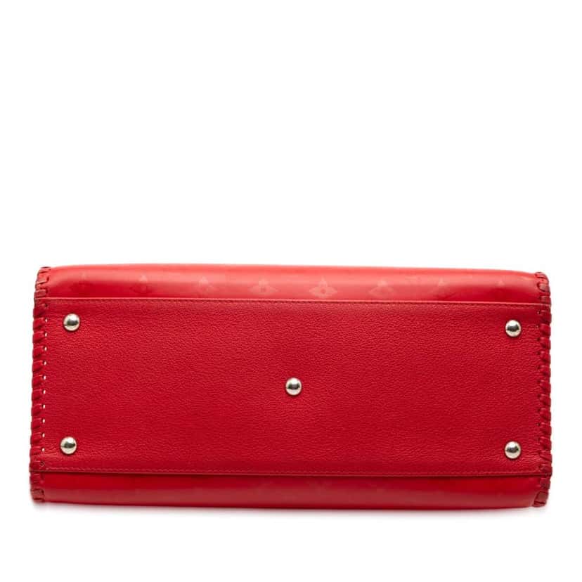 Louis Vuitton Monogram Very Leather Very Zipped Red Leather Very good condition - Inside View