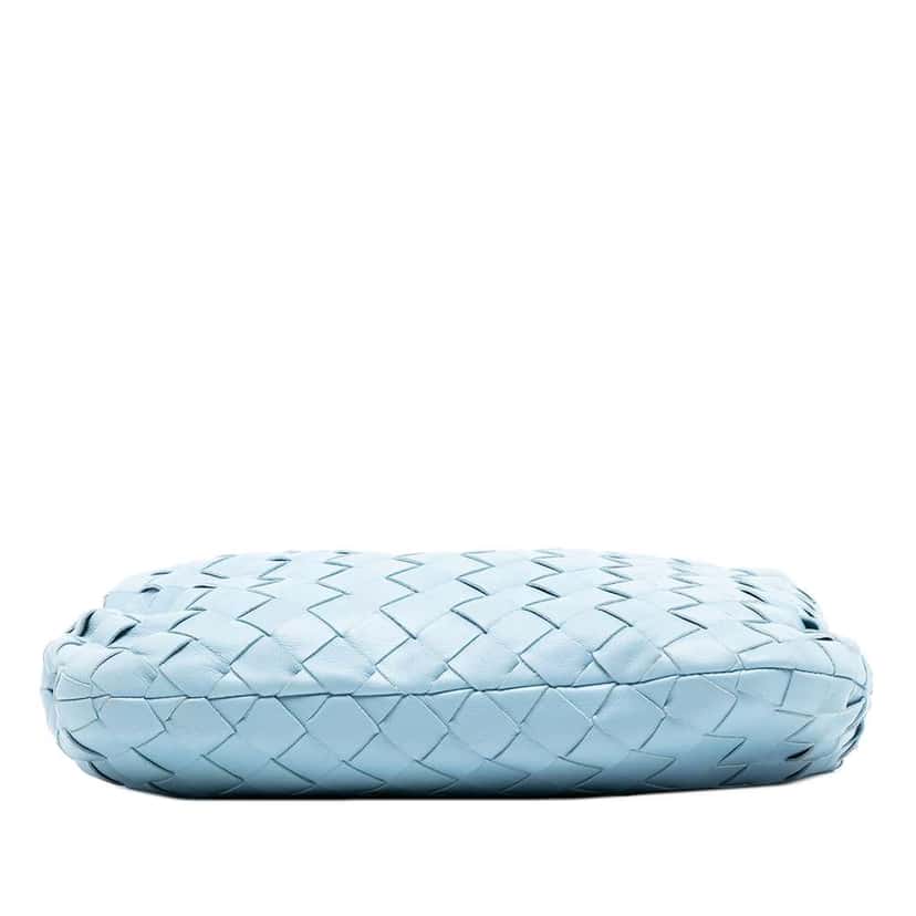 Bottega Veneta Mini Nappa Intrecciato Jodie Blue Leather Very good condition - Inside View