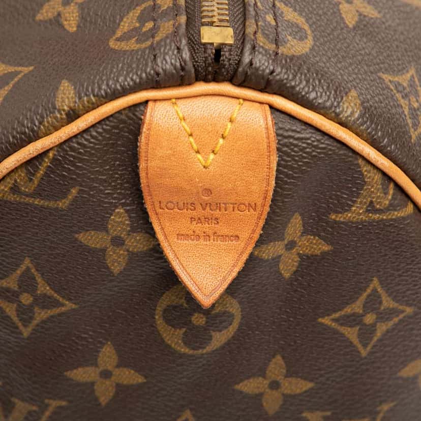 Louis Vuitton Monogram Speedy 35 Brown Good condition - Box View