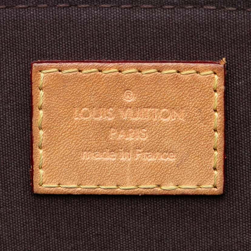 Louis Vuitton Monogram Vernis Alma BB Purple Leather Good condition - Box View