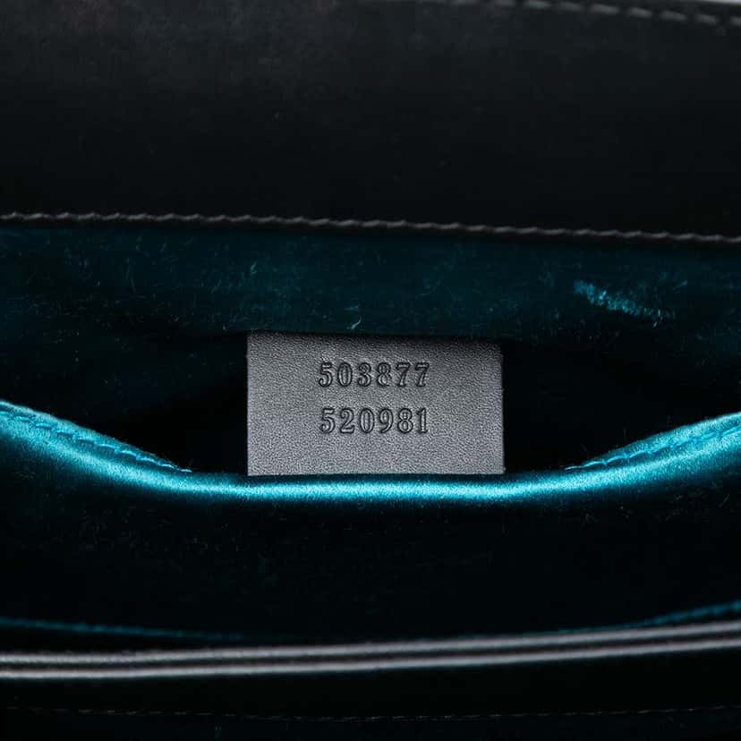 Gucci Small Suede Ophidia Chain Crossbody Brown Leather Good condition - Box View