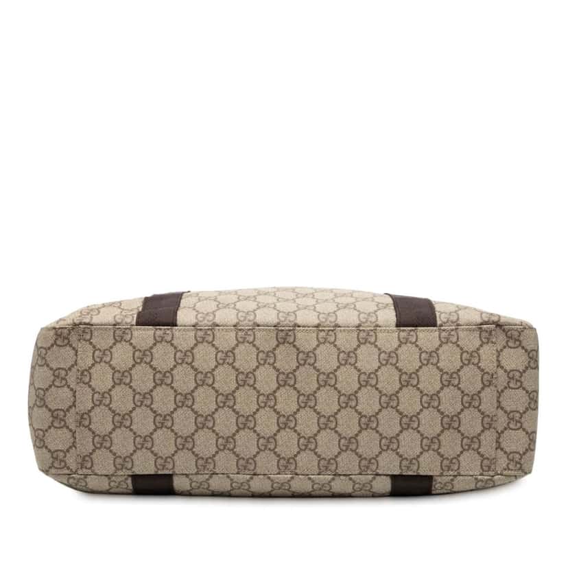 Gucci GG Supreme Tote Brown Canvas Good condition - Inside View