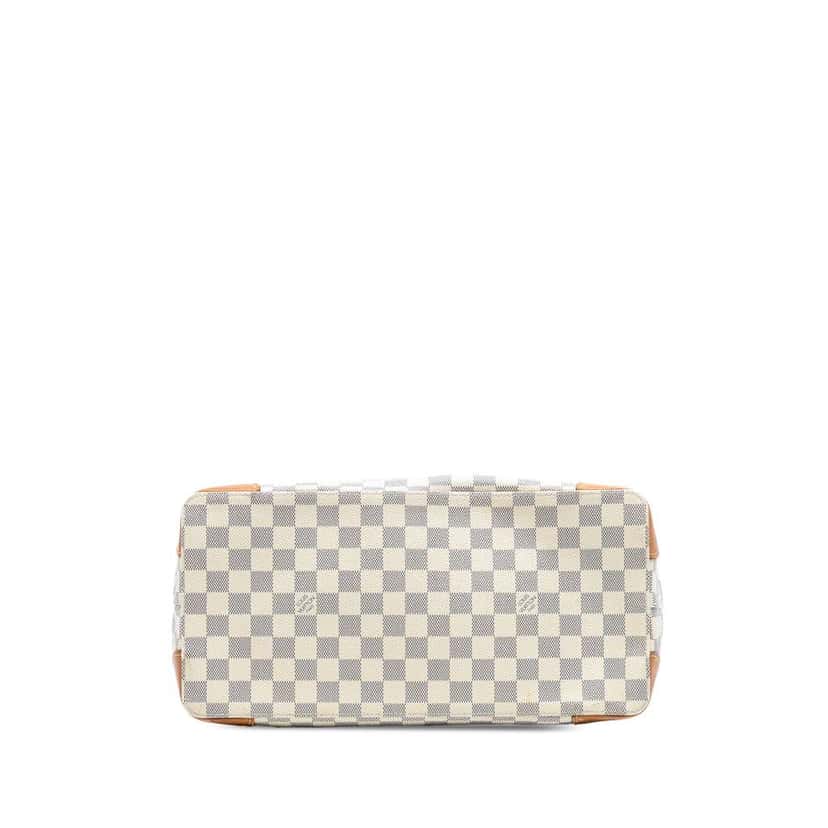 Louis Vuitton Damier Azur Hampstead MM White Good condition - Inside View