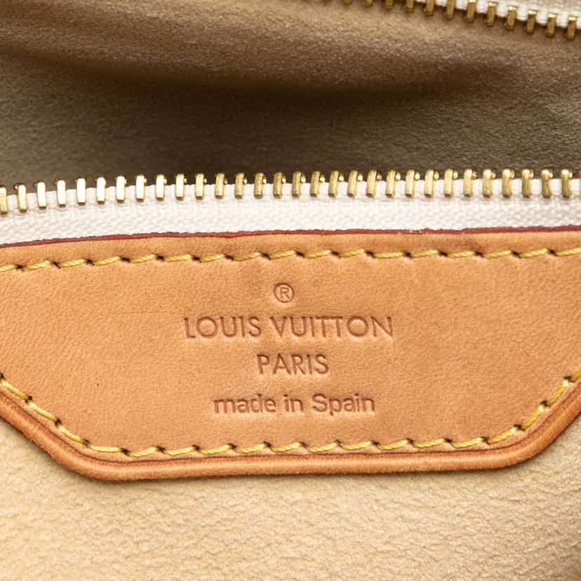 Louis Vuitton Damier Azur Hampstead MM White Good condition - Box View