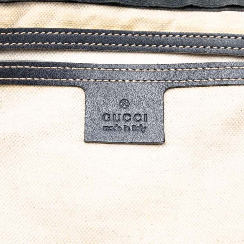 Gucci Large GG Supreme Joy Duffel Bag Brown Canvas Good condition - Box View