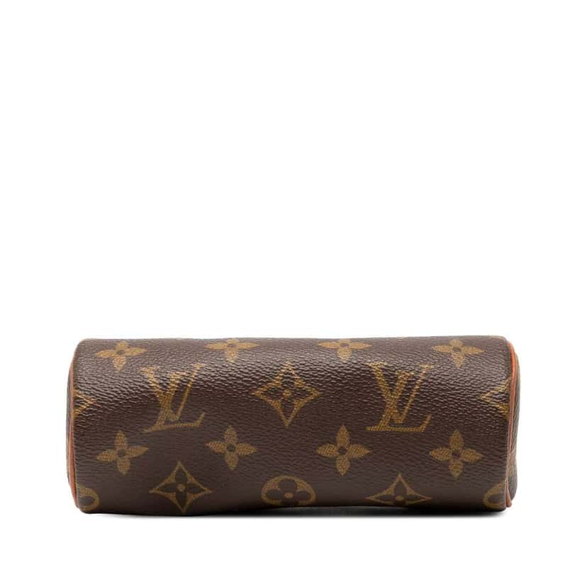 Louis Vuitton Monogram Papillon Pochette Brown Good condition - Inside View