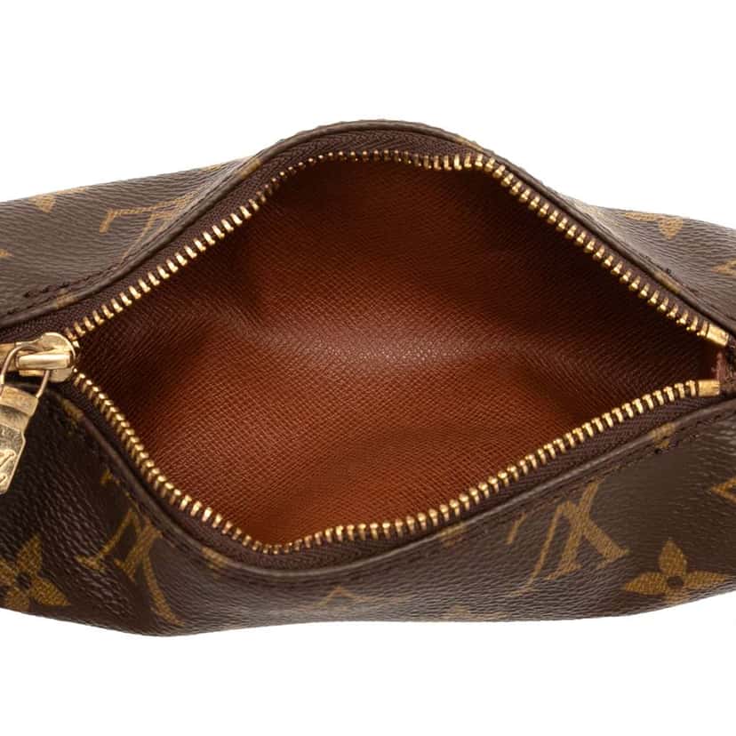 Louis Vuitton Monogram Papillon Pochette Brown Good condition - Model View