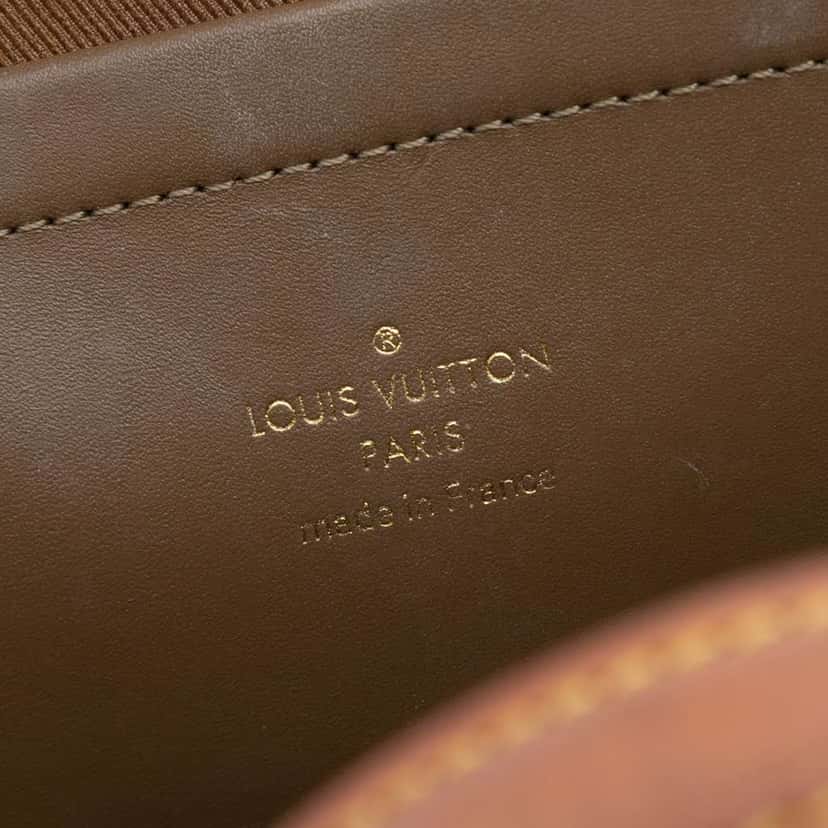 Louis Vuitton Monogram Utility Satchel Brown Very good condition - Box View