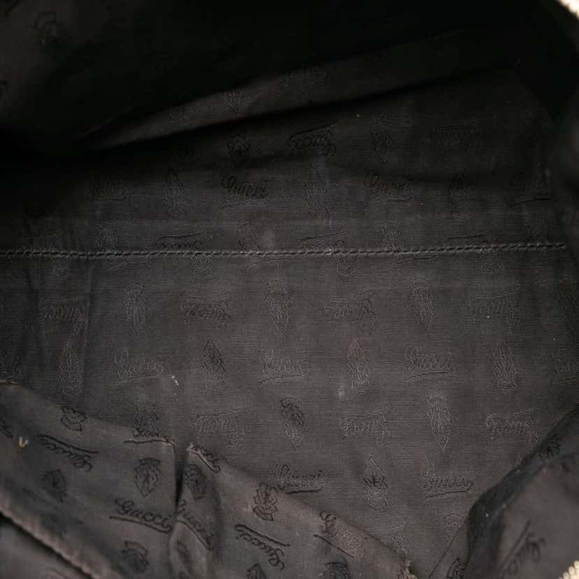Gucci GG Canvas Horsebit Web Handbag Brown Canvas Very good condition - Model View