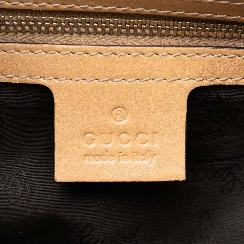 Gucci GG Canvas Horsebit Web Handbag Brown Canvas Very good condition - Box View