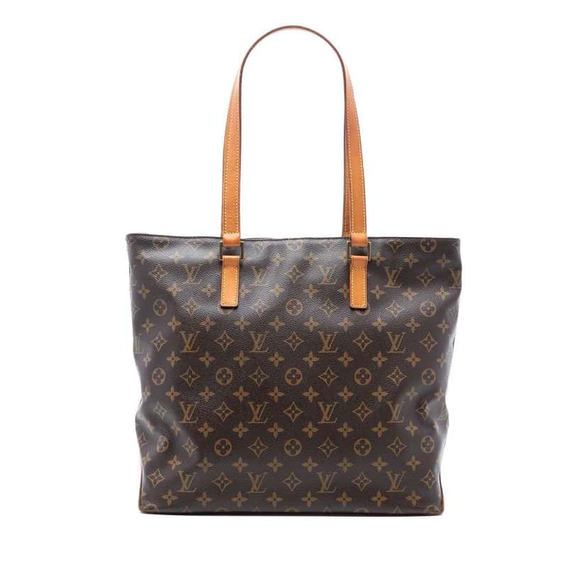 Louis Vuitton Monogram Cabas Mezzo Brown Good condition - Front View