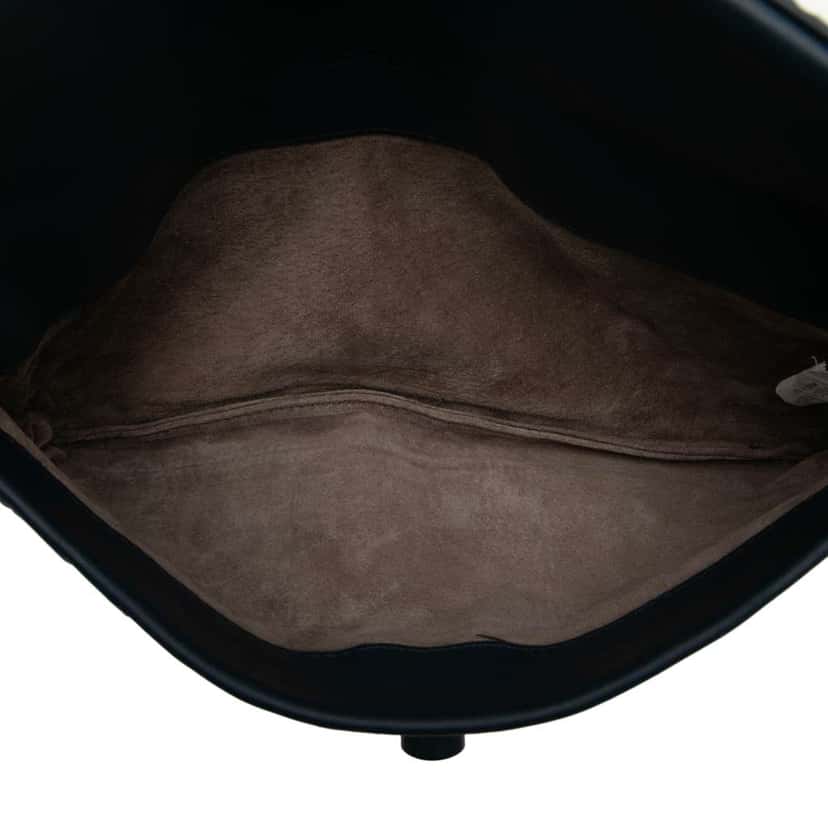 Bottega Veneta Mini Nylon and Nappa Intrecciato Turn Lock Crossbody White Good condition - Model View