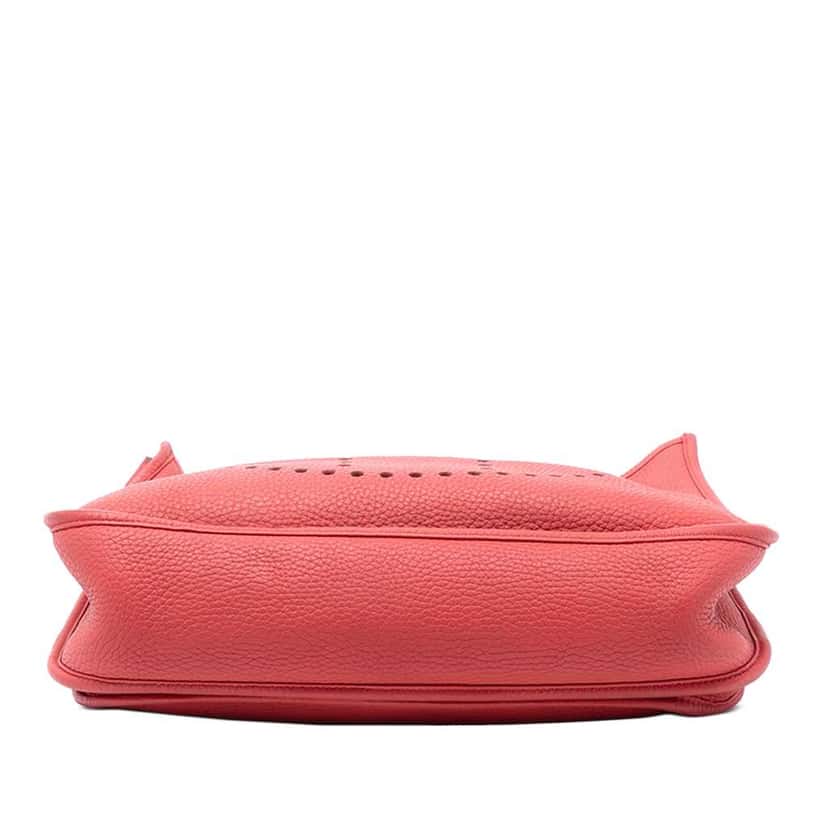 Hermès Clemence Evelyne III 33 Red Leather Good condition - Inside View