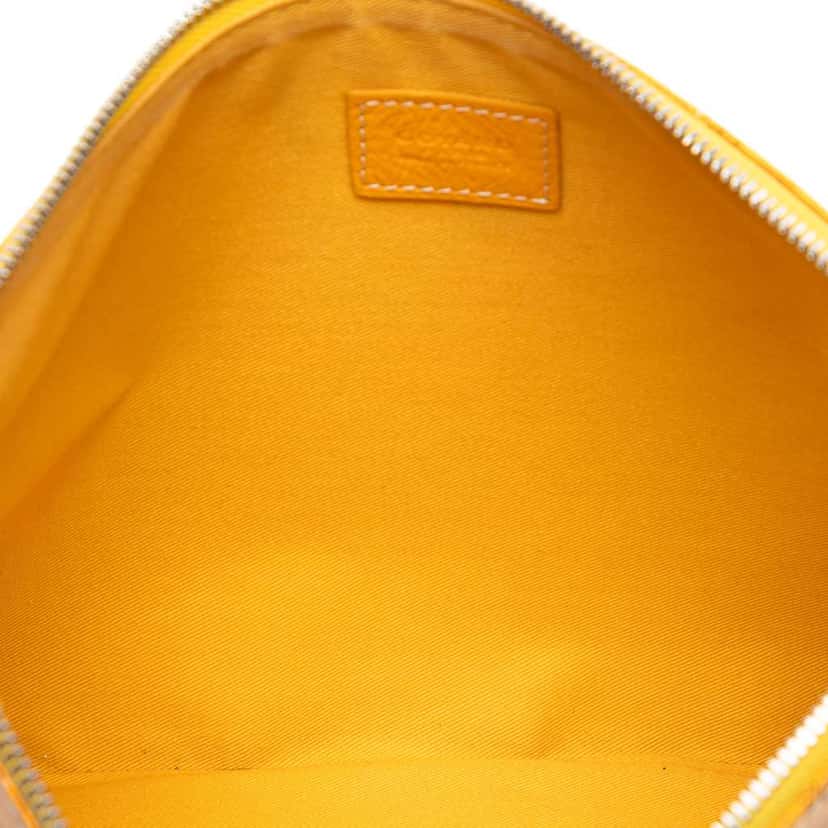 Goyard Goyardine Senat MM Yellow Canvas Good condition - Model View