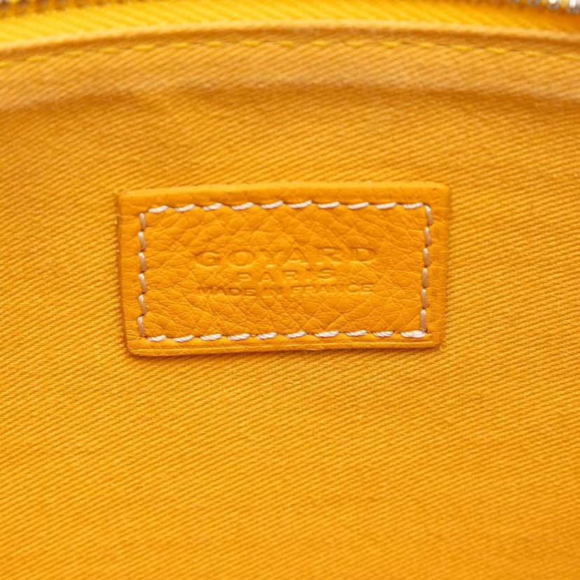 Goyard Goyardine Senat MM Yellow Canvas Good condition - Box View