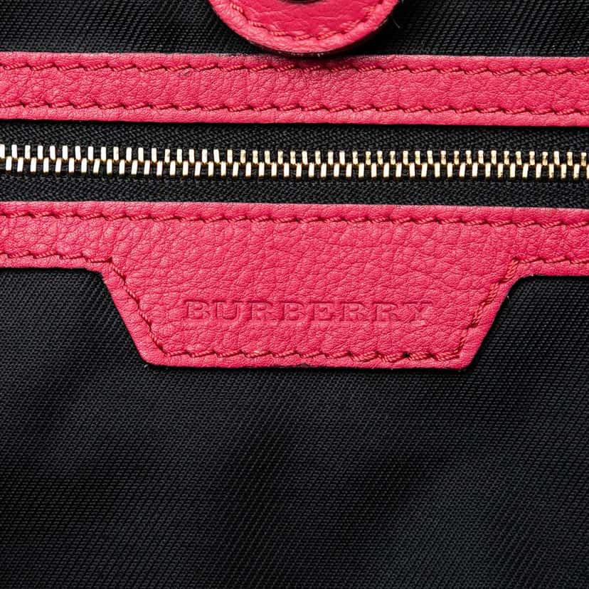 Burberry Small Haymarket Check Canvas and Leather Canterbury Tote Brown Canvas Very good condition - Box View
