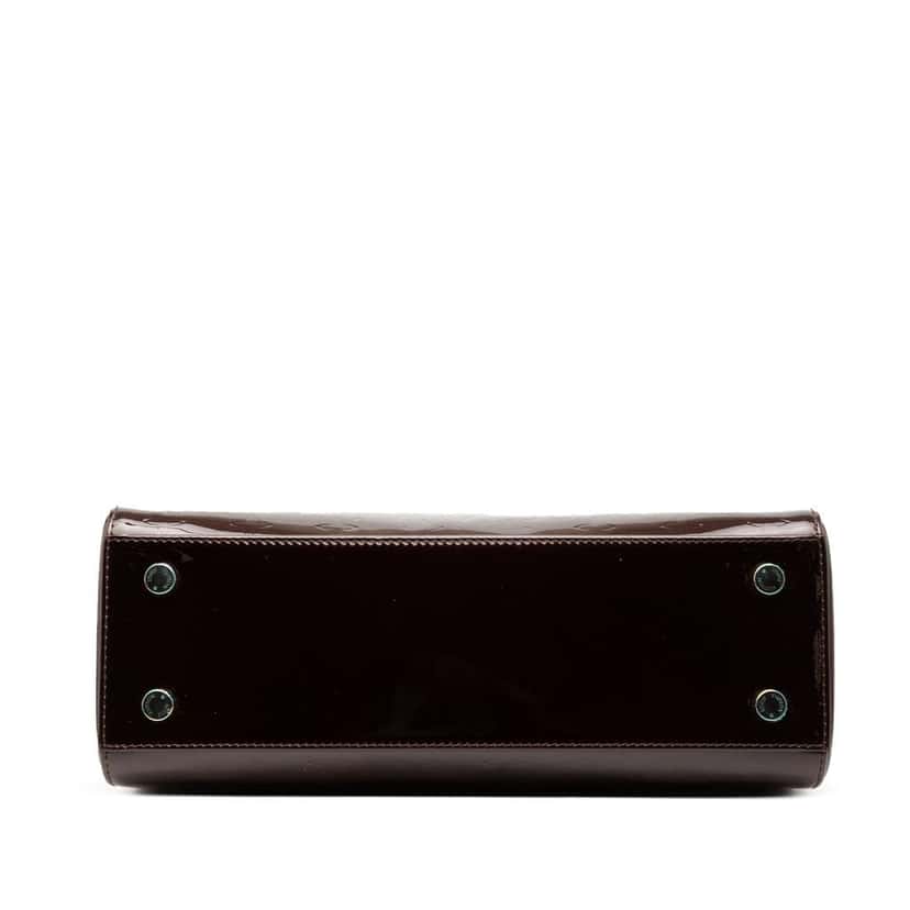 Louis Vuitton Monogram Vernis Brea MM Purple Leather Good condition - Inside View