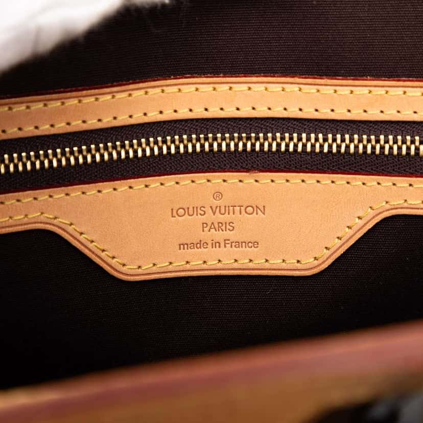 Louis Vuitton Monogram Vernis Brea MM Purple Leather Good condition - Box View