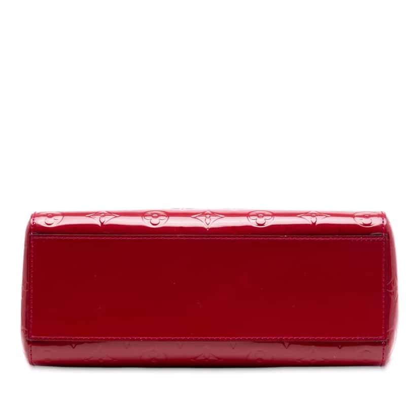Louis Vuitton Monogram Vernis Catalina NS Red Leather Good condition - Inside View