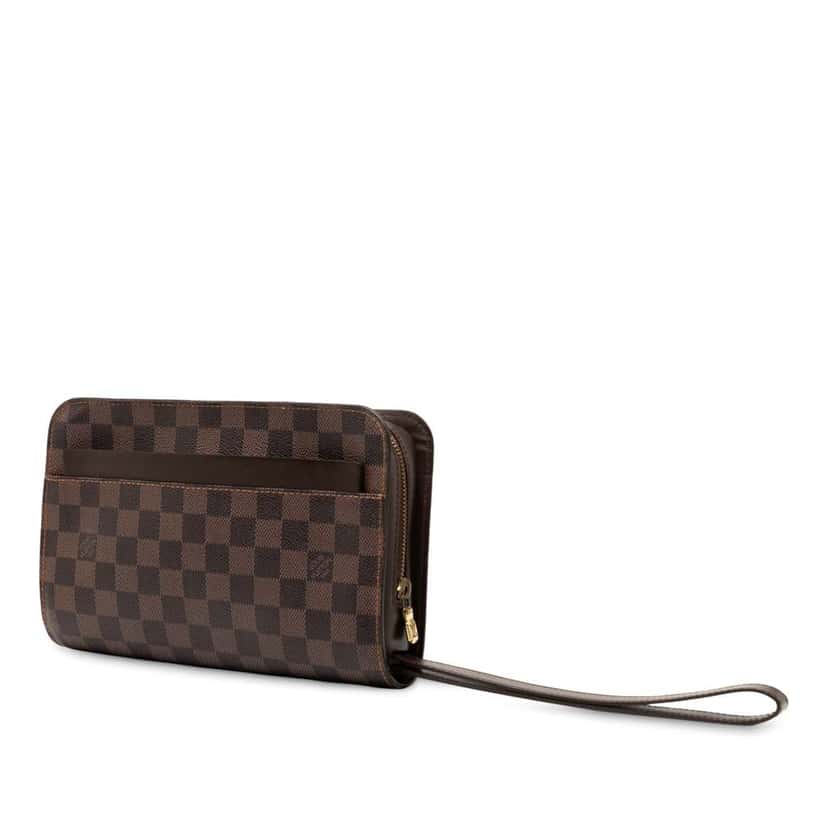 Louis Vuitton Damier Ebene Saint Louis Pochette Brown Good condition - Back View