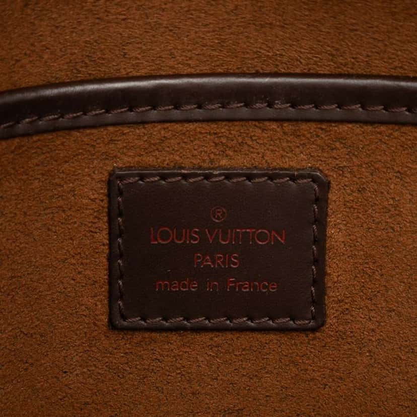 Louis Vuitton Damier Ebene Saint Louis Pochette Brown Good condition - Box View