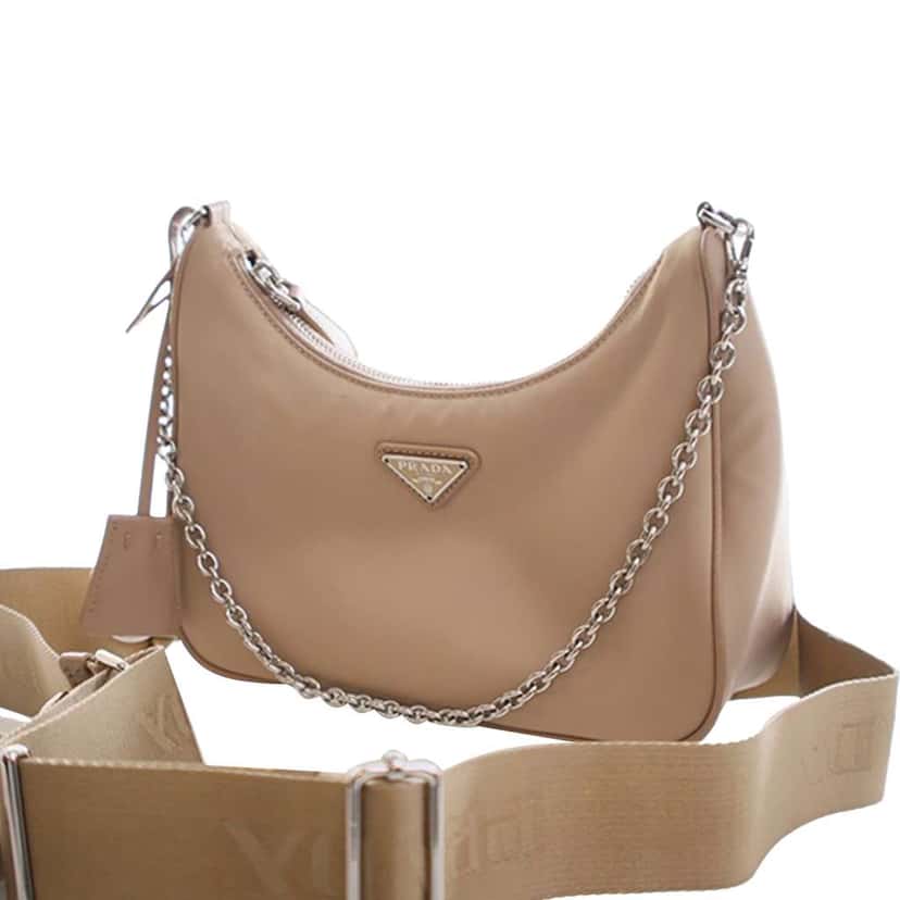 Prada Re Nylon Re Edition 2005 Satchel Brown Good condition - Inside View