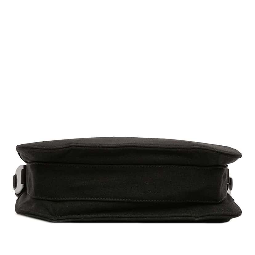 Prada Jersey Resin Chain Shoulder Bag Black Cotton Good condition - Inside View