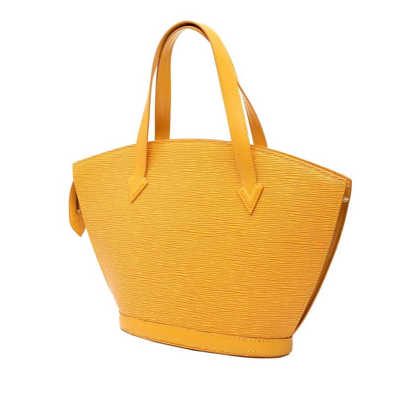 Louis Vuitton Epi Saint Jacques PM Short Strap Yellow Leather Good condition - Back View