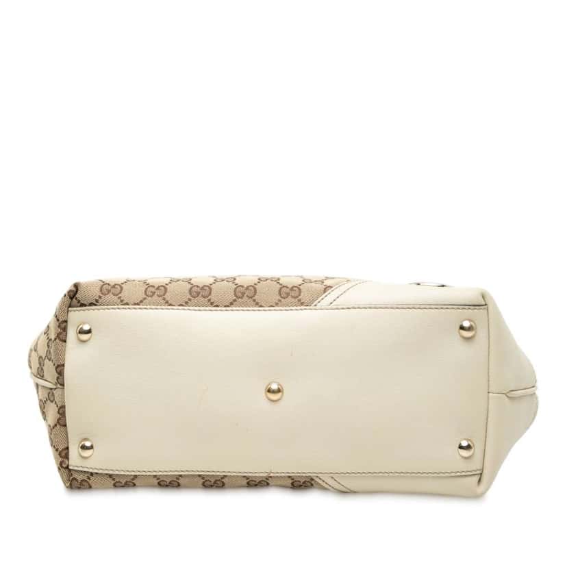 Gucci GG Canvas New Britt Tote Brown Canvas Good condition - Inside View