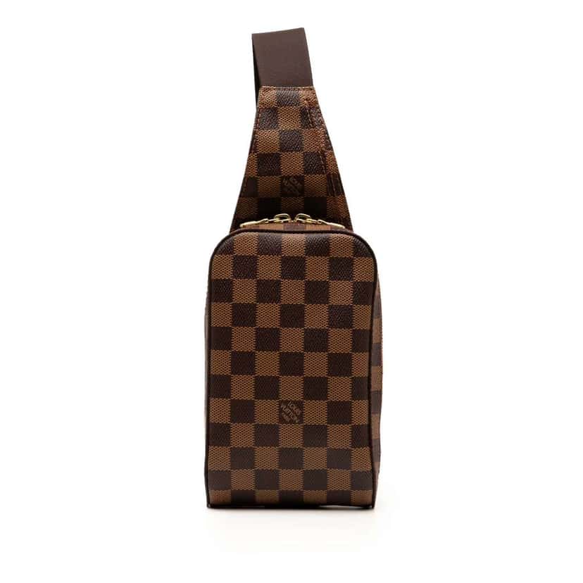 Louis Vuitton Damier Ebene Geronimos Brown Good condition - Front View