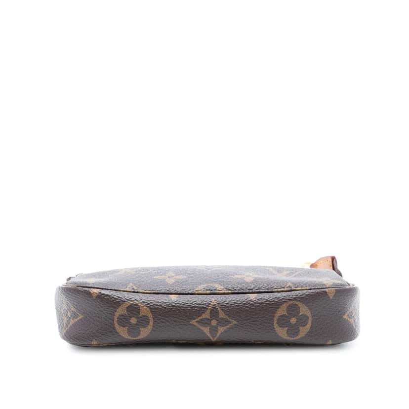 Louis Vuitton Monogram Mini Pochette Accessoires Brown Good condition - Inside View