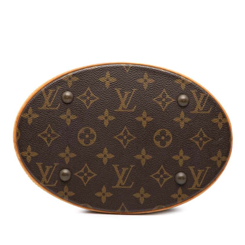 Louis Vuitton Monogram Petit Bucket Brown Fair condition - Inside View