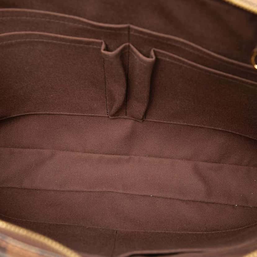 Louis Vuitton Damier Ebene Porte Documents Voyage PM Brown Very good condition - Model View