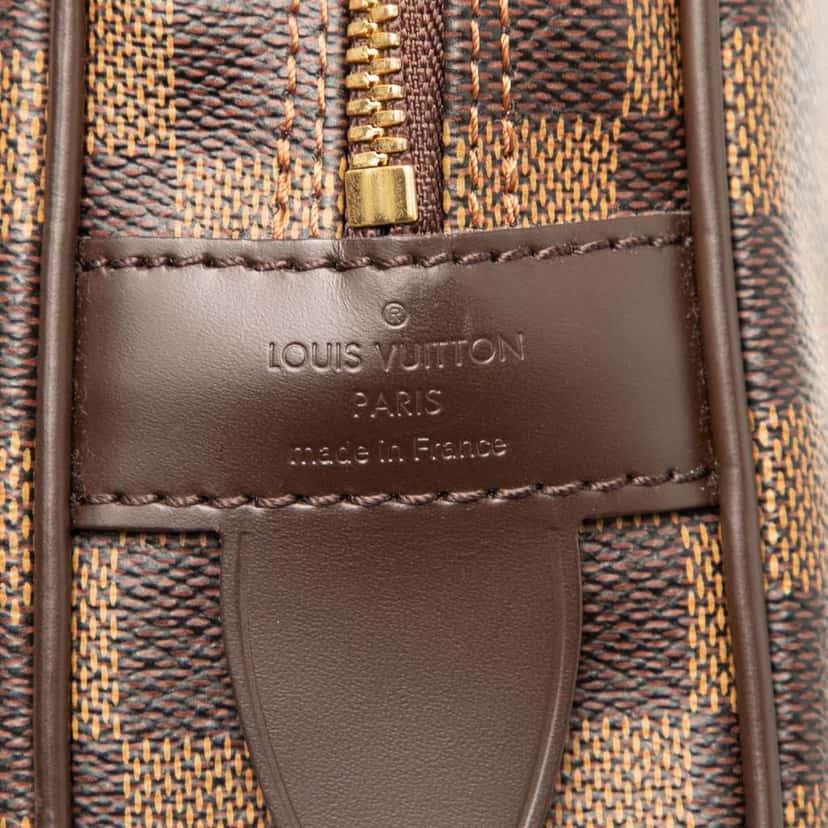 Louis Vuitton Damier Ebene Porte Documents Voyage PM Brown Very good condition - Box View