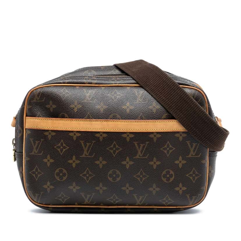 Louis Vuitton Monogram Reporter PM Brown Very good condition - Front View