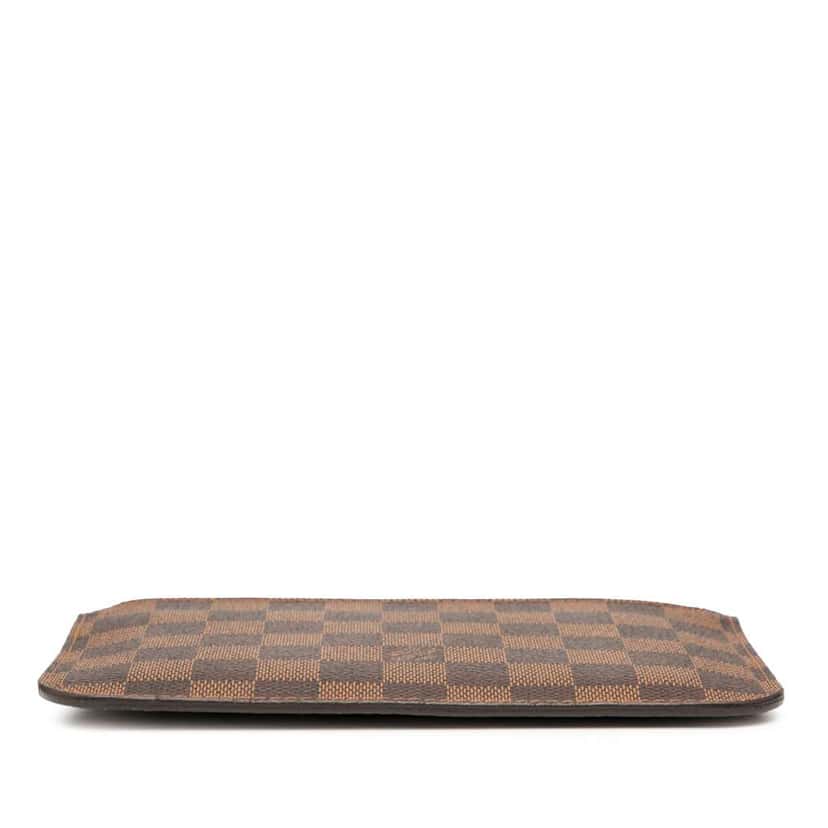 Louis Vuitton Damier Ebene Neverfull PM Pouch Brown Very good condition - Inside View