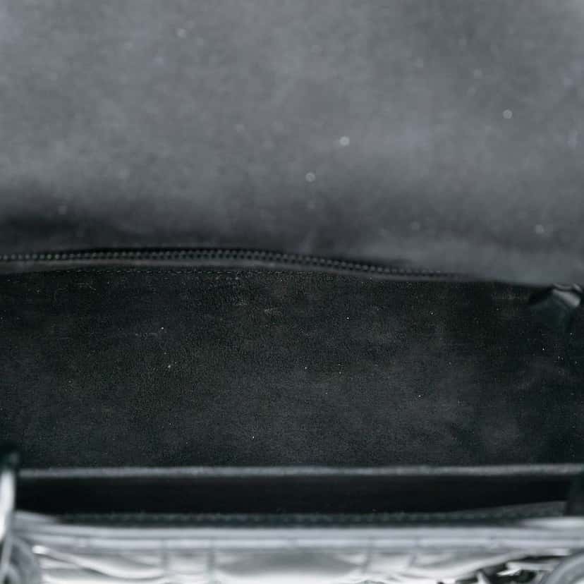 Dior Medium Ultra Matte Calfskin Cannage Lady Dior Black Leather Good condition - Model View