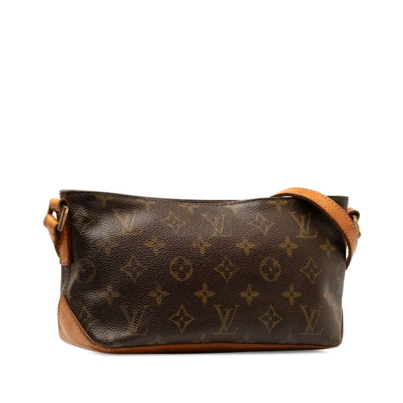 Louis Vuitton Monogram Trotteur Brown Canvas Very good condition - Back View