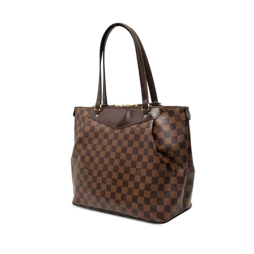 Louis Vuitton Damier Ebene Westminster GM Brown Good condition - Back View