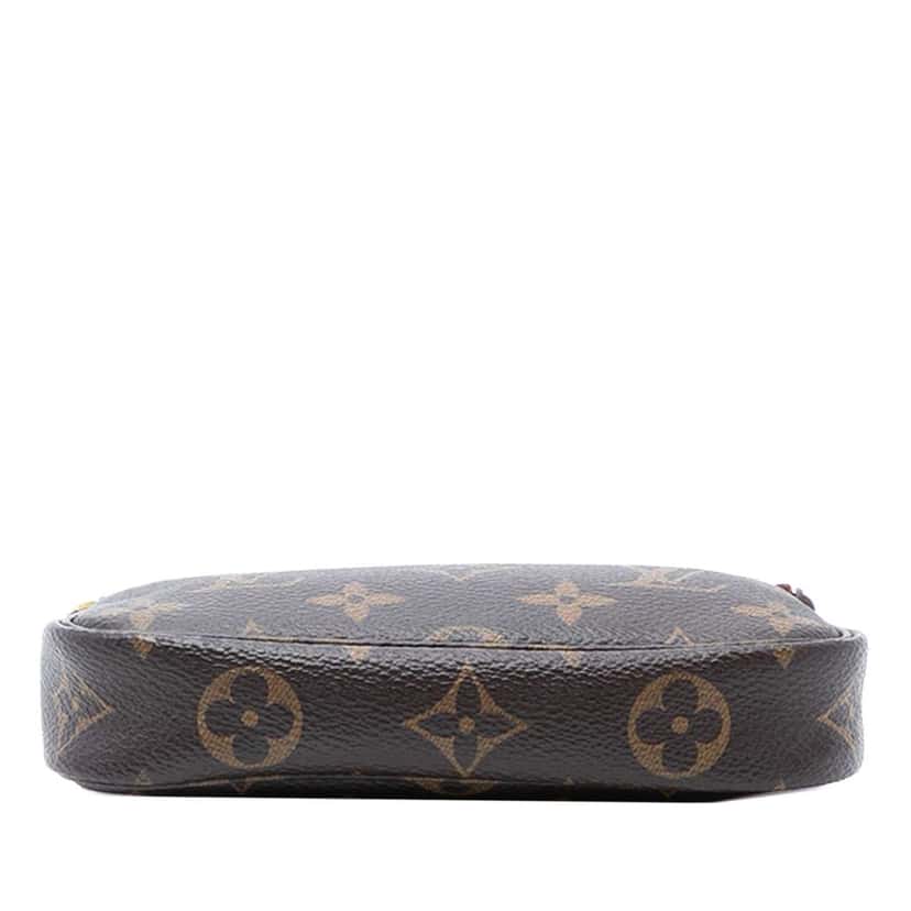 Louis Vuitton Monogram Mini Pochette Accessoires Brown Very good condition - Inside View