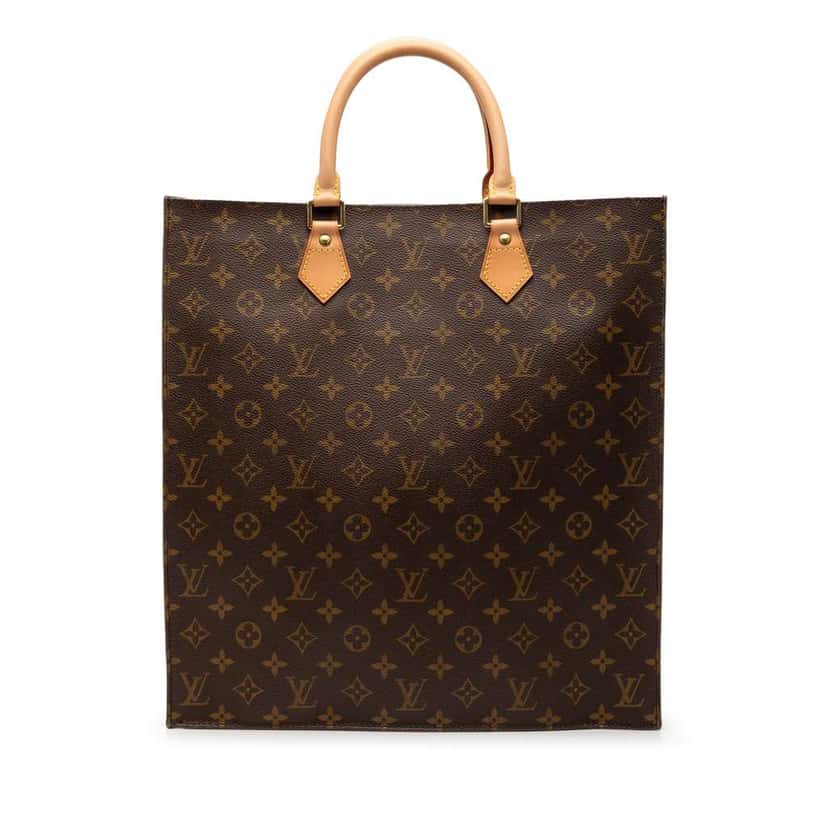 Louis Vuitton Monogram Sac Plat Brown Good condition - Front View
