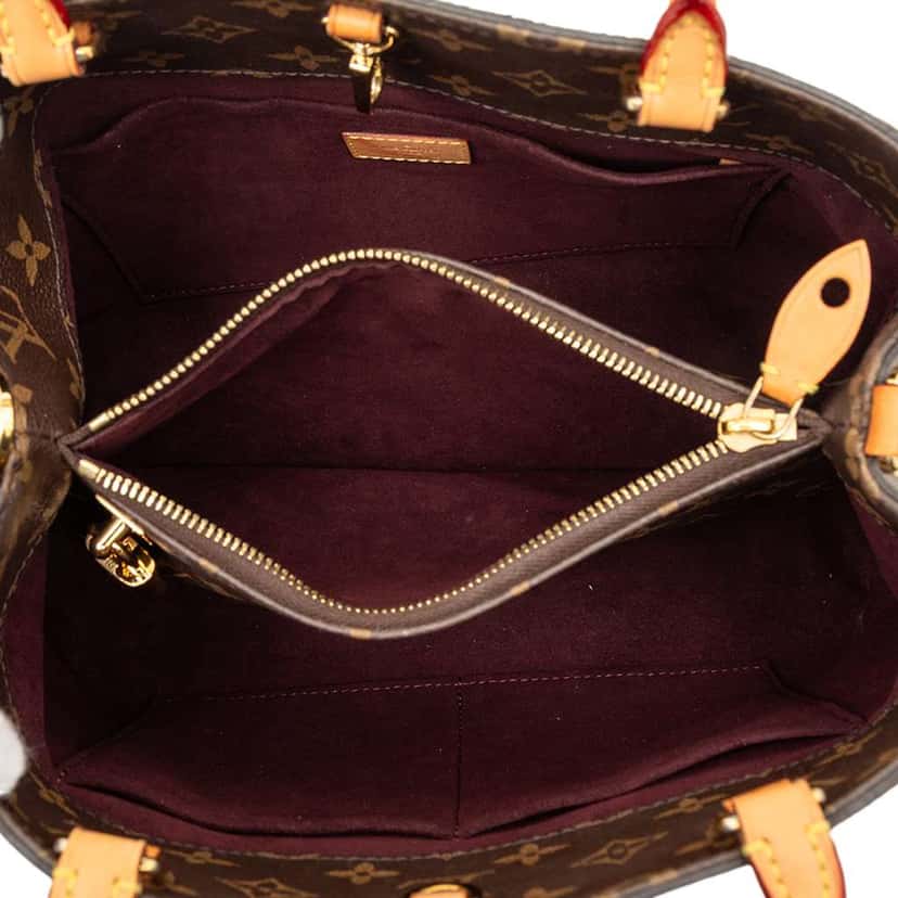 Louis Vuitton Monogram Montaigne MM Brown Good condition - Model View