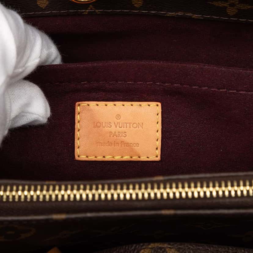Louis Vuitton Monogram Montaigne MM Brown Good condition - Box View