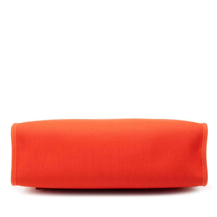 Hermès Toile Herbag Zip 31 Orange Canvas Good condition - Inside View
