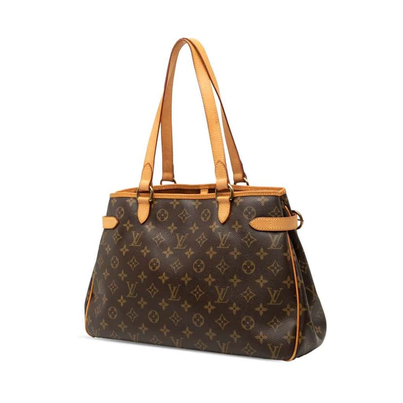 Louis Vuitton Monogram Batignolles Horizontal Brown Good condition - Back View